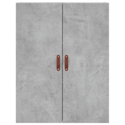 Berkfield Highboard Concrete Grey 69.5X34X180 Cm Engineered Wood - thumbnail 6