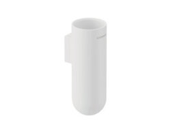 Cosmic Wall Mounted Toothbrush Holder, Bathroom Tumbler, White, Award-Winning Design, Geyser Collection