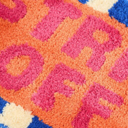 Ohs Strip Off Slogan Tufted Bath Mat Soft Absorbent Non Slip Shower Rug - thumbnail 5