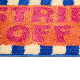 Ohs Strip Off Slogan Tufted Bath Mat Soft Absorbent Non Slip Shower Rug - thumbnail 4