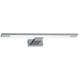 Milagro Shine Chrome Led 7W Wall Lamp Stylish Polished Chrome Light With Ip44 Rating Perfect For Mounting Above A Bathroom Mirror - thumbnail 8