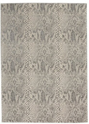 Ivory Grey Modern Abstarct Rug Easy To Clean Living Room Bedroom And Dining Room-244Cm X 305Cm - thumbnail 7