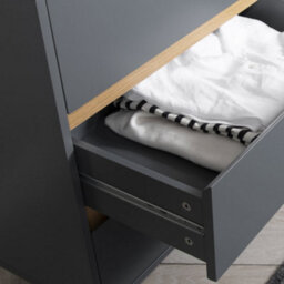 Nöa & Nani Noa & Nani Chest Of Drawers Wide 3 Drawer In Grey Otto - thumbnail 4
