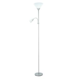 Matt Grey Mother & Child Floor Light - thumbnail 2
