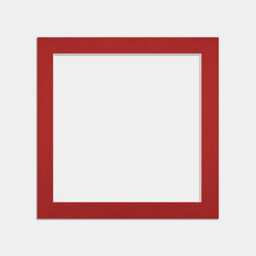 Ak Frames 12X12 Crimson Picture Mounts To Fit 10X10 Aperture Size - Mount Board Only (No Frame Included) - thumbnail 1