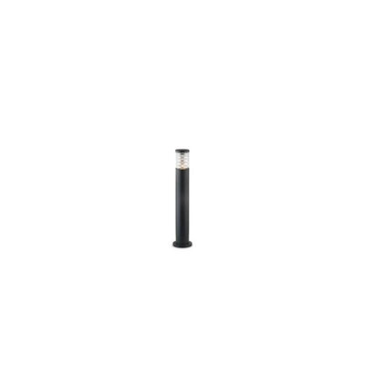 Ideal Lux Tronco 1 Light Outdoor Tall Bollard Black Ip44, E27