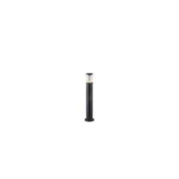 Ideal Lux Luminosa Tronco 1 Light Outdoor Tall Bollard Black Ip44, E27