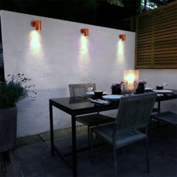 Long Life Lamps Company Modern Outdoor Wall Light Copper Finish Ip65 Zlc098C - thumbnail 9