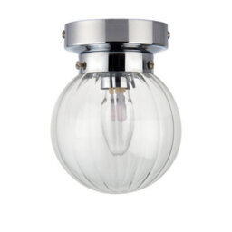 Pagazzi Lighting Pagazzi Amelie Ip44 Flush Polished Chrome Ceiling Light - thumbnail 6