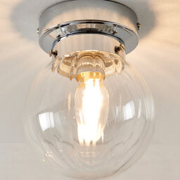 Pagazzi Lighting Pagazzi Amelie Ip44 Flush Polished Chrome Ceiling Light - thumbnail 3