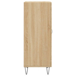 Berkfield Sideboard Sonoma Oak 34.5X34X90 Cm Engineered Wood - thumbnail 7