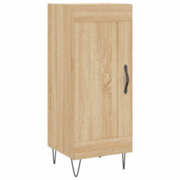 Berkfield Sideboard Sonoma Oak 34.5X34X90 Cm Engineered Wood - thumbnail 2