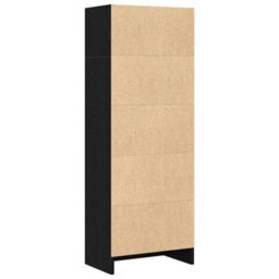 Vidaxl Bookcase Black Oak 40X24X109 Cm Engineered Wood - thumbnail 7