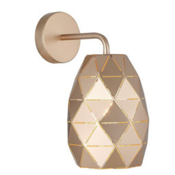 Luminosa Lighting Luminosa Modern Dome Wall Lamp Golden Champagne 1 Light , E27 - thumbnail 2