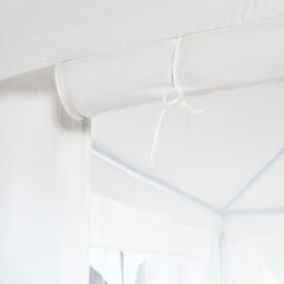 Ohs Garden Gazebo Outdoor Party Tent Canopy Pe Awning Marquee Waterproof, White - Small - thumbnail 4