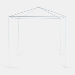 Ohs Garden Gazebo Outdoor Party Tent Canopy Pe Awning Marquee Waterproof, White - Small - thumbnail 7