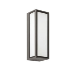 Luminosa Lighting Luminosa Pivot Outdoor Led Box Wall Lamp Dark Grey 9W Ip65 - thumbnail 1