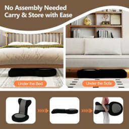Floor Chair Lazy Sofa Chair With Adjustable Headrest & Backrest - thumbnail 5