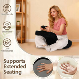 Floor Chair Lazy Sofa Chair With Adjustable Headrest & Backrest - thumbnail 6