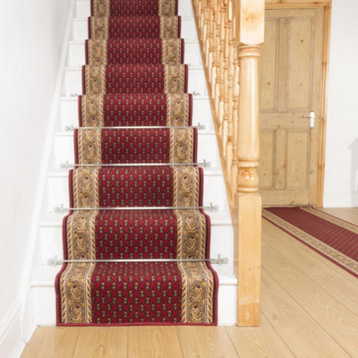 Acni Stair Runner - Hardwearing, Non-Slip & Durable Carpet For Stairs & Staircases, Multiple Lengths - image 1