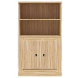 Berkfield Highboard Sonoma Oak 60X35.5X103.5 Cm Engineered Wood - thumbnail 6