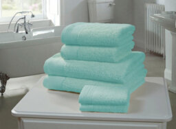 Rapport Home Chatsworth Hand Towel Pure Cotton Turquoise