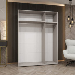 Arte Alicante I 150Cm Oak Walnut Hinged Wardrobe With Three-Door Storage - thumbnail 3