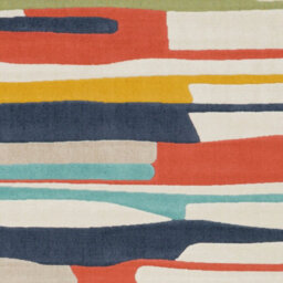 Livabliss City-Modern Orange Yellow Beige Graphic Living Dining Bedroom Rug 80 X 220 Cm Easy Care, Non Shedding - thumbnail 7