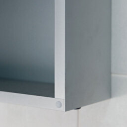 Plum&clay Nova Led Illuminated Single Mirrored Wall Cabinet With Demister (H)700mm (W)500mm - thumbnail 5
