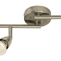 Adjustable Ceiling Spotlight Satin Nickel 6 Light Bar Downlight Modern Lamp - thumbnail 3