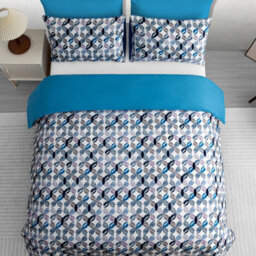 Pamposh Super King Duvet Set Premium Brushed Microfiber Super King Duvet Cover Ultrasoft Hypoallergenic With Zipper Closure - thumbnail 3