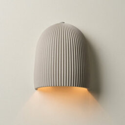 Industville Ramsay Outdoor & Bathroom Cone Wall Light - Ivory - thumbnail 4