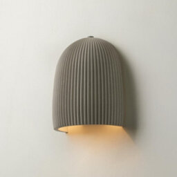 Industville Ramsay Outdoor & Bathroom Cone Wall Light - Ivory - thumbnail 6