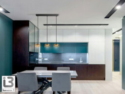 Luminosa Lighting Luminosa Olaia Bar Pendant Ceiling Light Black, Amber 3Xgx53 3000K 660Lm - Uk Stock - thumbnail 2