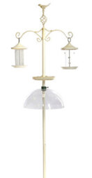 Ruddings Wood Clear Dome Squirrel Baffle Large Diameter For Wild Bird Feeding Station Pole And Feeders - thumbnail 3