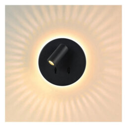 Lucide Bentjer Modern Reading Wall Light 14Cm - Led - 1X11W 3000K - Black - thumbnail 8
