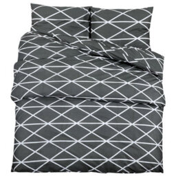 Walplus Duvet Cover Set Grey 240X220 Cm Cotton - thumbnail 2