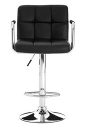 Orsina Black Velvet Bar Chair, Comfortable Seating Breakfast Bar Chair, Footrest Living Bar Chair Kitchen - thumbnail 9
