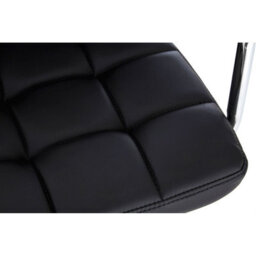 Orsina Black Velvet Bar Chair, Comfortable Seating Breakfast Bar Chair, Footrest Living Bar Chair Kitchen - thumbnail 8
