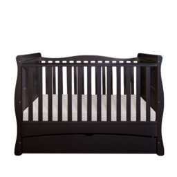 VICULII Gilbert Cot Bed Black With Drawer - thumbnail 2