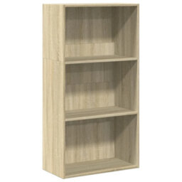 Berkfield Bookcase Sonoma Oak 60X30X114 Cm Engineered Wood - thumbnail 2