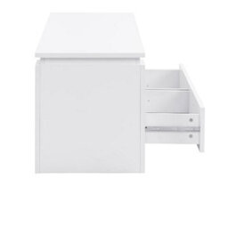 Furniture in Fashion Portland Wooden Tv Stand With 2 Drawers In White - thumbnail 7
