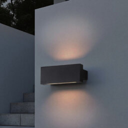 Ultra Beam Lighting Ultrabeam Black Up And Down Outdoor Led Wall Light 18 Watt Led 1800 Lumen - thumbnail 2