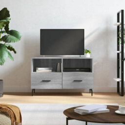 Berkfield Tv Cabinet Grey Sonoma 80X36X50 Cm Engineered Wood - thumbnail 1