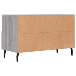 Berkfield Tv Cabinet Grey Sonoma 80X36X50 Cm Engineered Wood - thumbnail 8