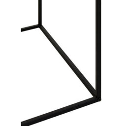 Orsina Natural Rattan Top Coffee Table, Black Metal Frame Coffee Table, Versatile Coffee Table For Home, Indoor - thumbnail 9