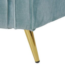Beliani Armchair Vietas Velvet Mint Green - thumbnail 7