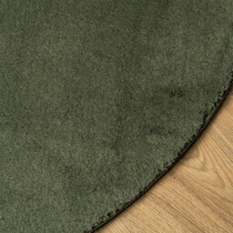 Berkfield Rug Huarte Short Pile Soft And Washable Forest Green Size  120 Cm - thumbnail 4