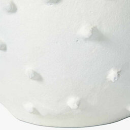 Pacific Lifestyle White Metal Decorative Vase With Bobbles - thumbnail 8
