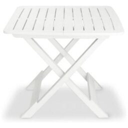 Urbn-Living Urbnliving 3 Pcs White Folding Table And 2 Chairs Set Outdoor Bbq Barbecue Picnic Garden Camping Hiking - thumbnail 6